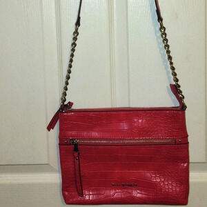 Faux Alligator Print Crossbody Purse, NWOT